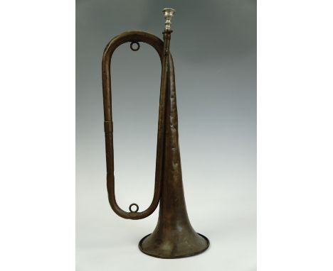A cavalry type bugle, 49 cm