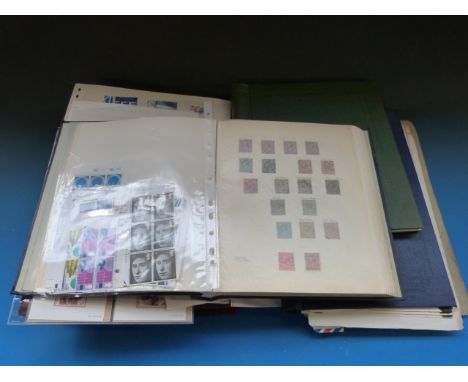 Two albums of GB stamps including a good range of early issues together with three first day cover albums