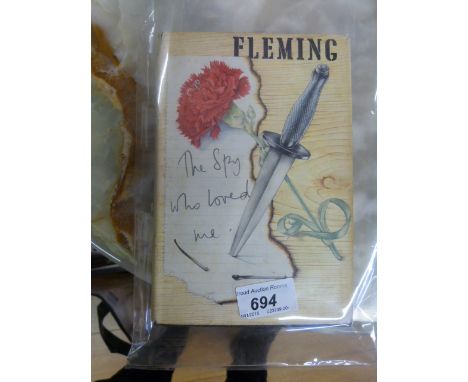 Ian Fleming "Octopussy - The Living Daylights" and "the Spy Who Loved Me" (both first editions)