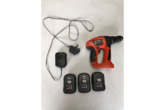 black and decker quattro battery charger