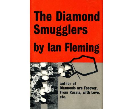First Edition Fleming (Ian)The Diamond Smugglers, (Cape, 1957), spine lettered in white, v.g. in cloth, d.w. clipped, in remo