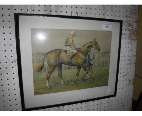 A collection of various prints to include AFTER SNAFFLES (CHARLES JOHNSON-PAYNE) "Jockey on horseback", colour print, unsigne