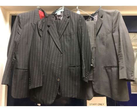Three vintage Couch & Hoskin Limited wool suits, each comprising jacket and two pairs of trousers CONDITION REPORTS Trousers 