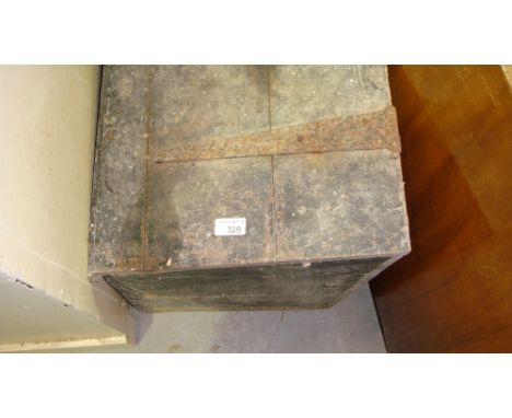 Vintage pine trunk