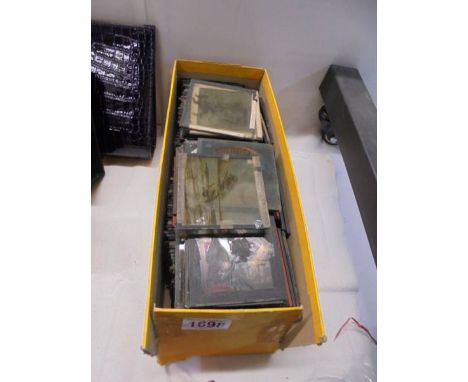 A good lot of glass magic lantern slides,