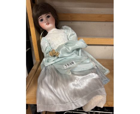 A 19th century S.F.B.J 60 Paris 1.5 French bisque head doll