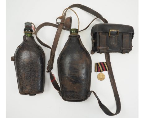 Baden: Ausrüstungsnachlass eines Angehörigen des Feld-Artillerie-Regiments Großherzog (1. Badisches) Nr. 14.1.) Patronentasch