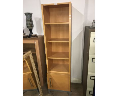 PINE COLOURED THREE SHELF UNIT