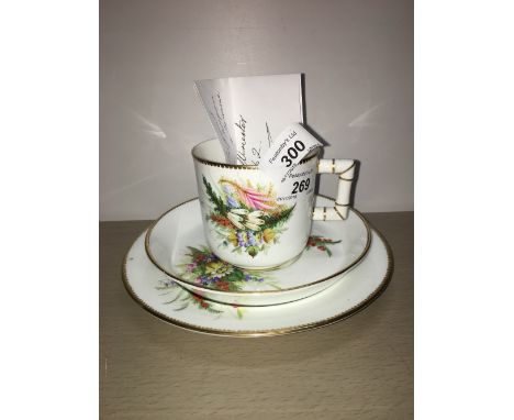 ROYAL WORCESTER TRIO C1862
