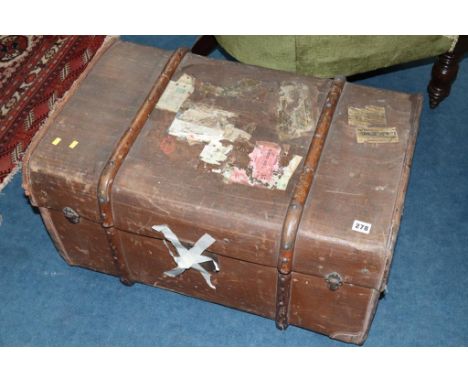 A luggage trunk