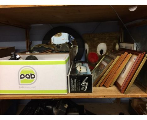 Two boxes of assorted, various prints etc.