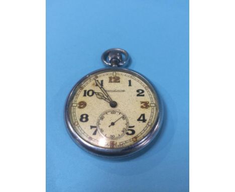 A Jaeger LeCoultre military pocket watch