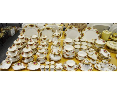 Royal Albert Old Country Roses - tea and coffee service, decorative ceramics;  etc qty 
