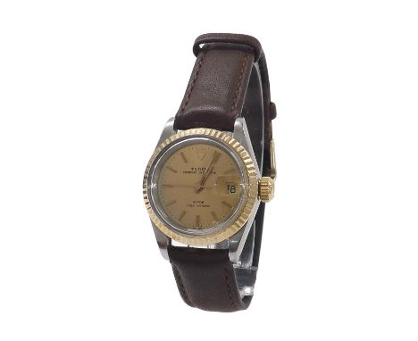Tudor Princess Oysterdate Rotor Self-Winding stainless steel lady's wristwatch, ref. 92413N, circa 1956, serial no. 24xxxx, f