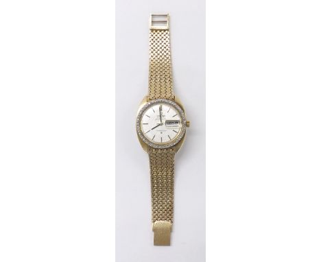 Omega Constellation Chronometer automatic gold plated and stainless steel gentleman's bracelet watch, circa 1969, ref. CD 168