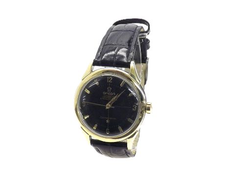 Omega Constellation Chronometer automatic gold capped and stainless steel gentleman's wristwatch, circa 1956/57, ref. 2852 14