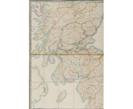 Wyld (James) Railway Map of England, Wales and Scotland...shewing the Lines of Railways with their Stations...the Inland Navi