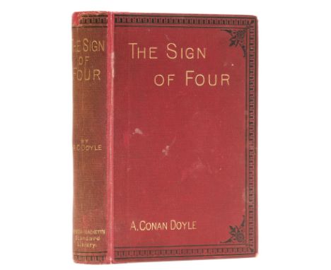 Doyle (Sir Arthur Conan) The Sign of Four, first edition, first issue with misprints "13" on contents p. "w shed" on p.56, fr