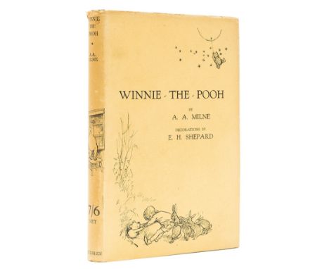 Milne (A. A.) Winnie-the-Pooh, first edition, illustrations by Ernest Shepard, pictorial endpapers a little browned, original