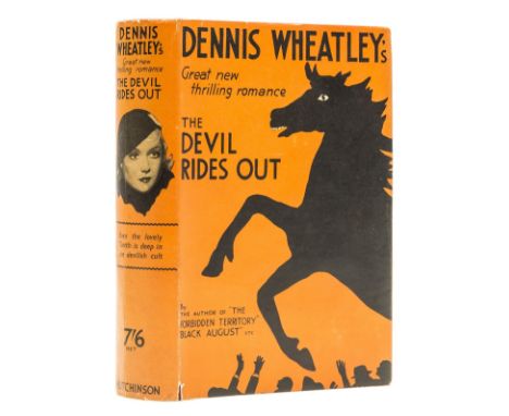 Wheatley (Dennis) The Devil Rides Out, first edition, signed presentation inscription dated Jan. 4th 1935 from the author, fa