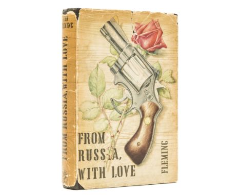 Fleming (Ian) From Russia, With Love, first edition, original boards, fine and bright, dust-jacket, browning, heavy to spine,