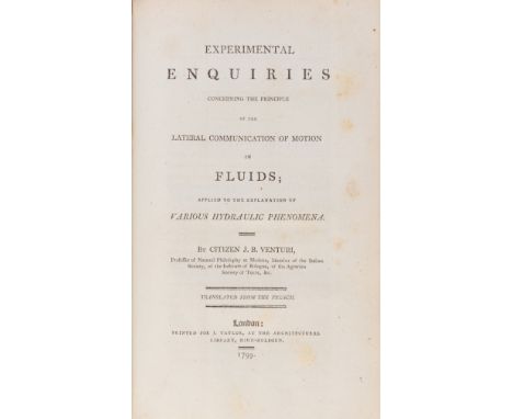 Smeaton (John) Experimental Enquiry concerning the Natural Powers of Wind and Water to turn Mills and other Machines dependin