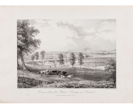 Young (W.W.) Illustrations of the Great Western &amp; Bristol &amp; Exeter Railways, Part I [all published], the set of 3 lit
