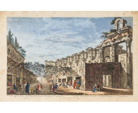 Vue d'optiques.- Wilkinson (Robert, map and printseller, fl. 1758-1825) and others. Album of 91 original hand-coloured views 