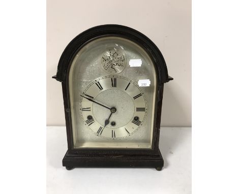 An early 20th century bracket clock