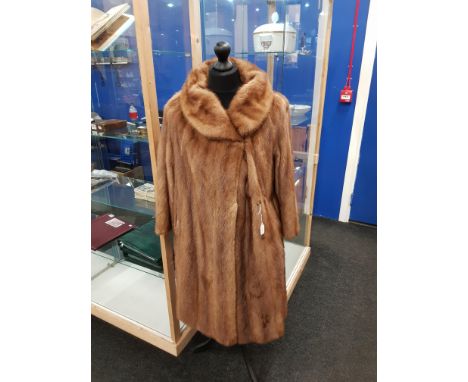 FULL LENGTH VINTAGE FUR COAT