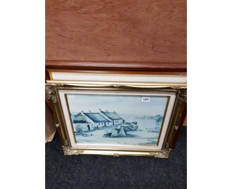 2 FRAMED R.YOUNG PRINTS