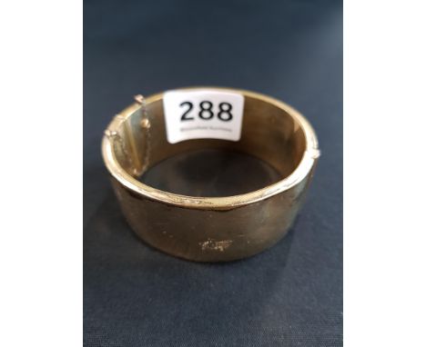 GOLD PLATED BANGLE