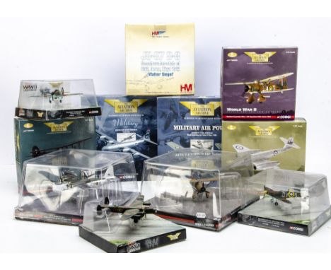 Corgi Aviation Archive and Hobby Master, a boxed and bubble packed collection, comprising Aviation Archive Military Air Power