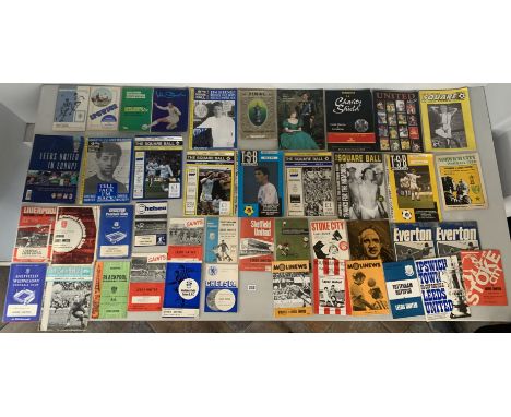 Assorted football programmes inc. Leeds Utd, Liverpool, Chelsea, Sheffield Wednesday etc. 1960's &amp; later