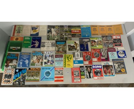 Assorted football programmes inc. Leeds Utd, Liverpool, West Ham etc. 1960's - 70's