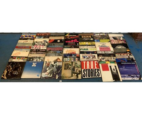71 assorted LP records inc. The Who, Thompson Twins, Average White Band, Bob Marley, JJ Cale, Jimi Hendrix, Pink Floyd etc