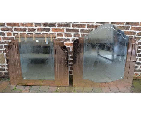 2 Art Deco mirrors