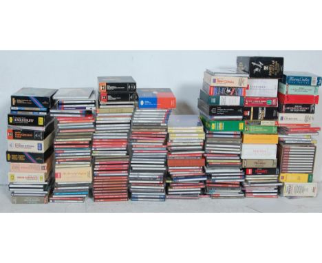 A large &amp; extensive collection of vintage 20th century classical music and opera cd / compact discs to include Verdi, Elg