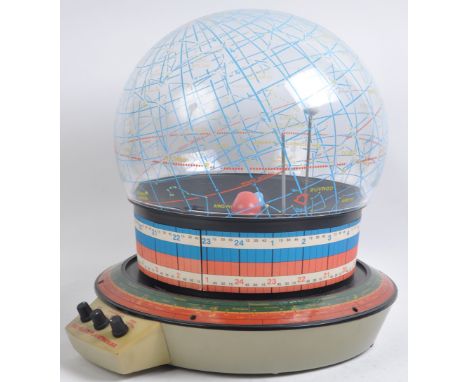 The Helios Planetarium - 1970s - an original retro vintage Helios made ' Planetarium ' astronomy desktop / table top globe. B