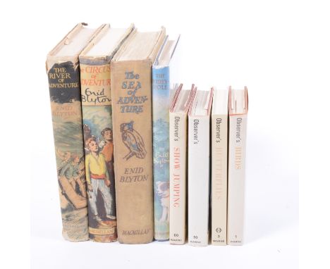 Vintage children's books; including Enid Blyton, Observer books and others, one box. 