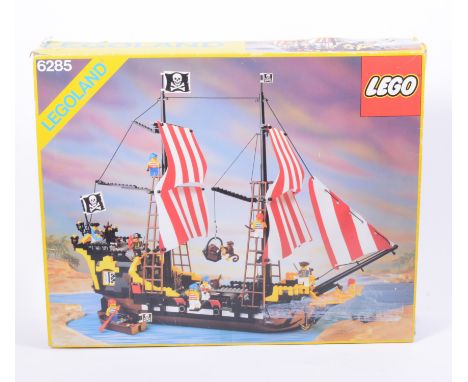 Vintage Lego pirates set 6285 "Black Seas Barracuda", boxed, contents not checked. 