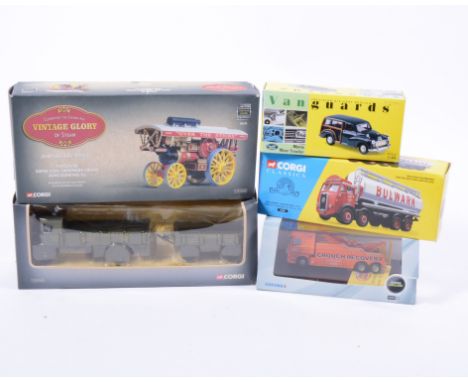 Modern diecast models; including Corgi 80103 John Fowler Showmans Engine, CC20004E.C.Granden steam wagon, other Corgi Classic