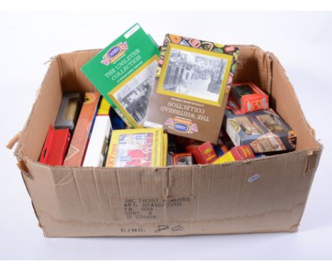 Diecast models, mostly modern including Dinky Atlace signes, Corgi "The Village Collection" and others, one box. 