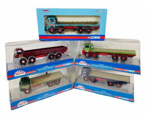 5x Corgi 1:50 Scale Assorted Diecast Trucks - All Boxed&nbsp;