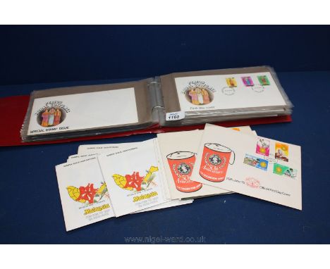 A quantity of First Day Covers including 50th Anniversary, The Salvation Army from Kenya, Malaysia, Singapore, etc.