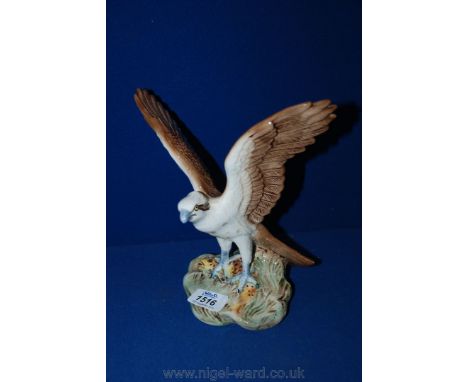 A Sylvac model of an Osprey with a fish.  8'' high