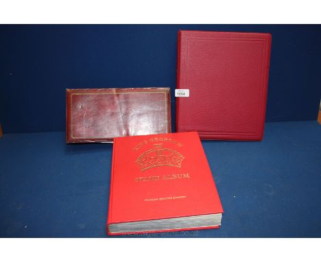 A Stanley Gibbons - the King George VI Stamp Album for British commonwealth/reigns of Edward VIII and George VI, 220 pages wi