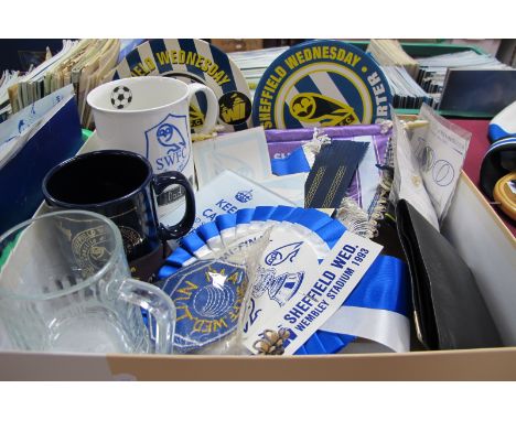 Sheffield Wednesday Mugs, Large Badges, Rosette, Wallet, Rattle, Patch, etc.