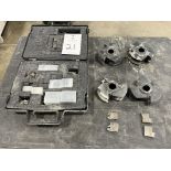 Lot of (4) Carbide Insert Cutting Heads, (2) High Speed Steel Cutter Heads, 1-1/4" Bore, Inserts