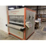 Quickwood Systems RO1300-1T Rotary Brush Denibbing Sander, S/N 8094, 1997